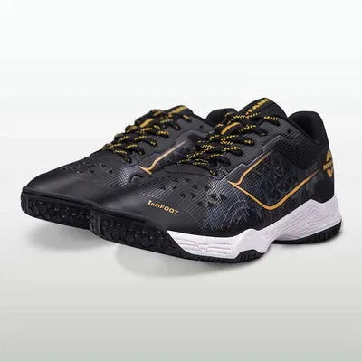 Nivia Hy-Court 3.0 Badminton Non Marking Shoes (Black)
