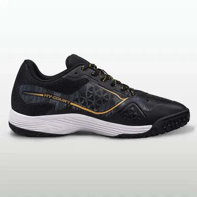 Nivia Hy-Court 3.0 Badminton Non Marking Shoes (Black)
