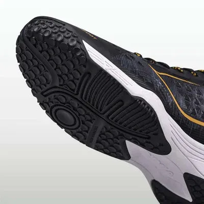 Nivia Hy-Court 3.0 Badminton Non Marking Shoes (Black)