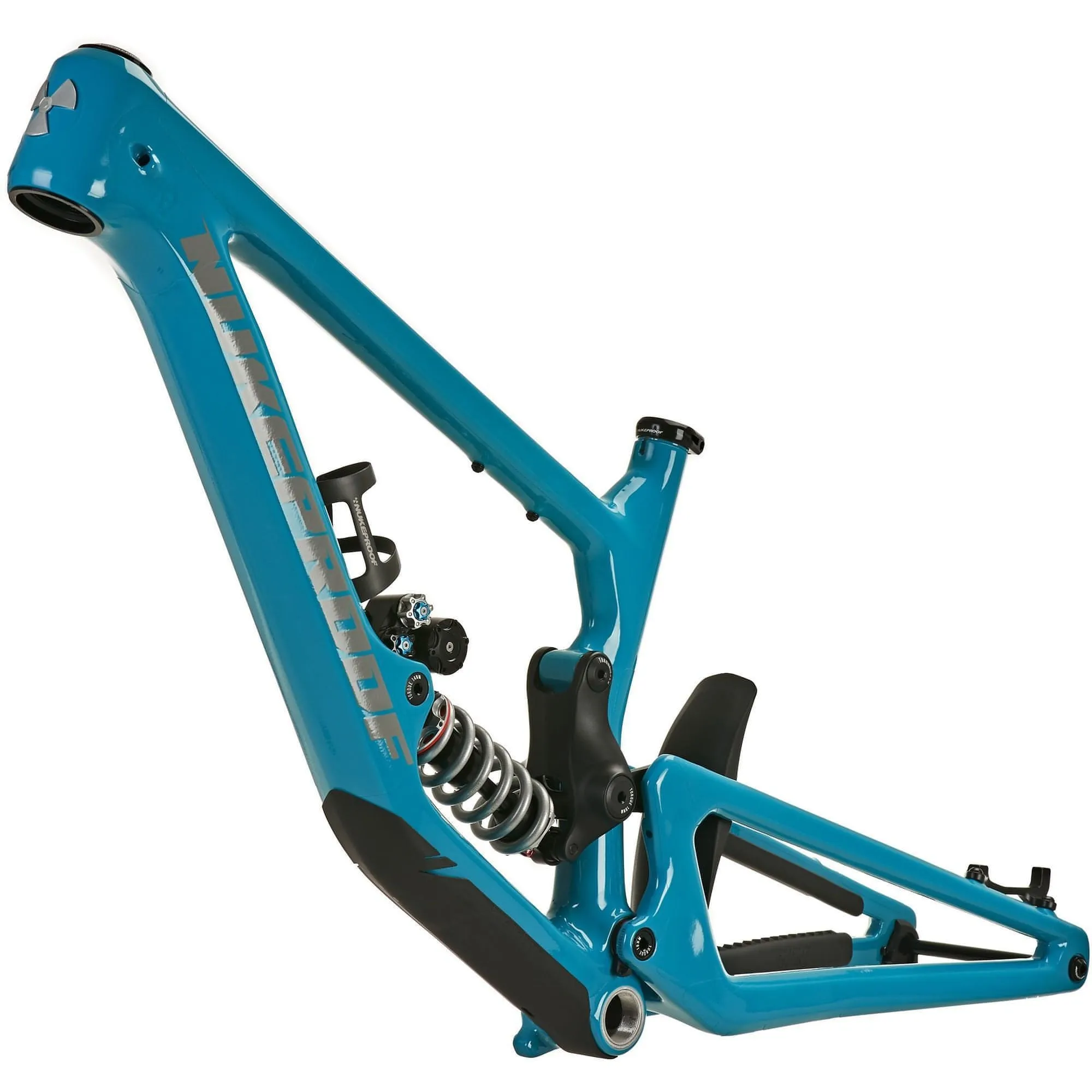 Nukeproof Giga 297 Push Shock Carbon Mountain Bike Frame 2022 - Teal