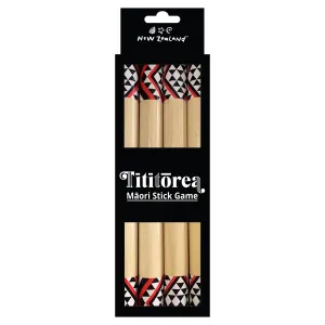 NZ Ti Rakau Game Set incl. 4 sticks