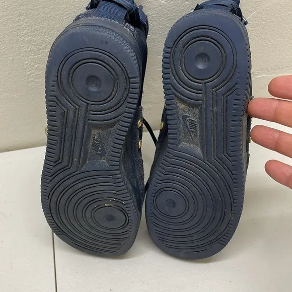 Obsidian blue nike sf af1 mid shoes