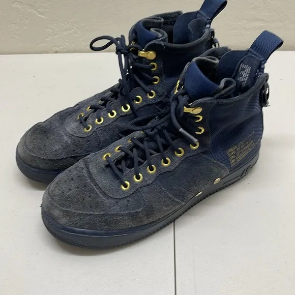 Obsidian blue nike sf af1 mid shoes