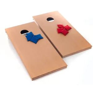 Official Size Cornhole Game - 2' X 4' Brown