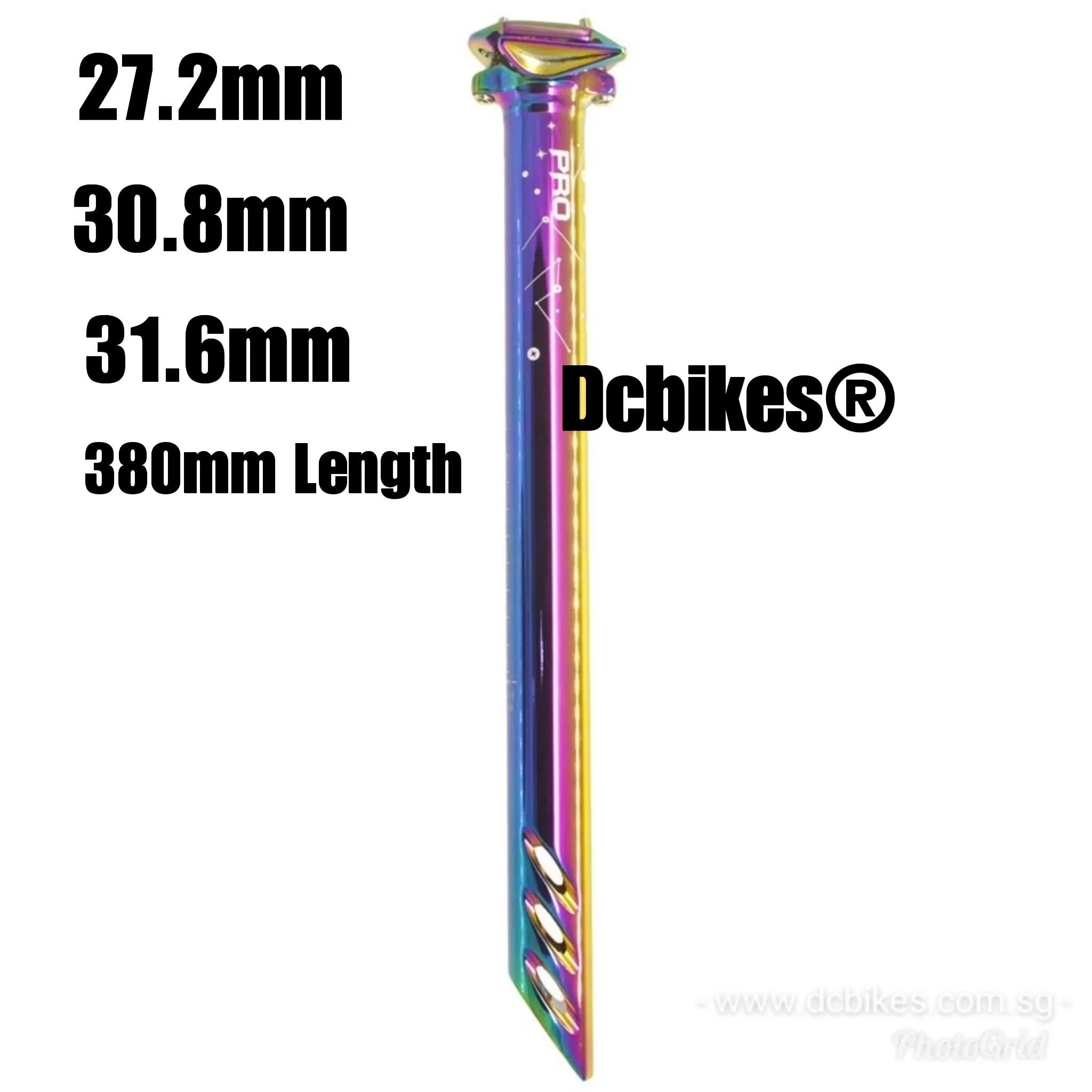 Oil Slick 27.2mm | 30.8mm | 31.6mm Aluminum Seat Post