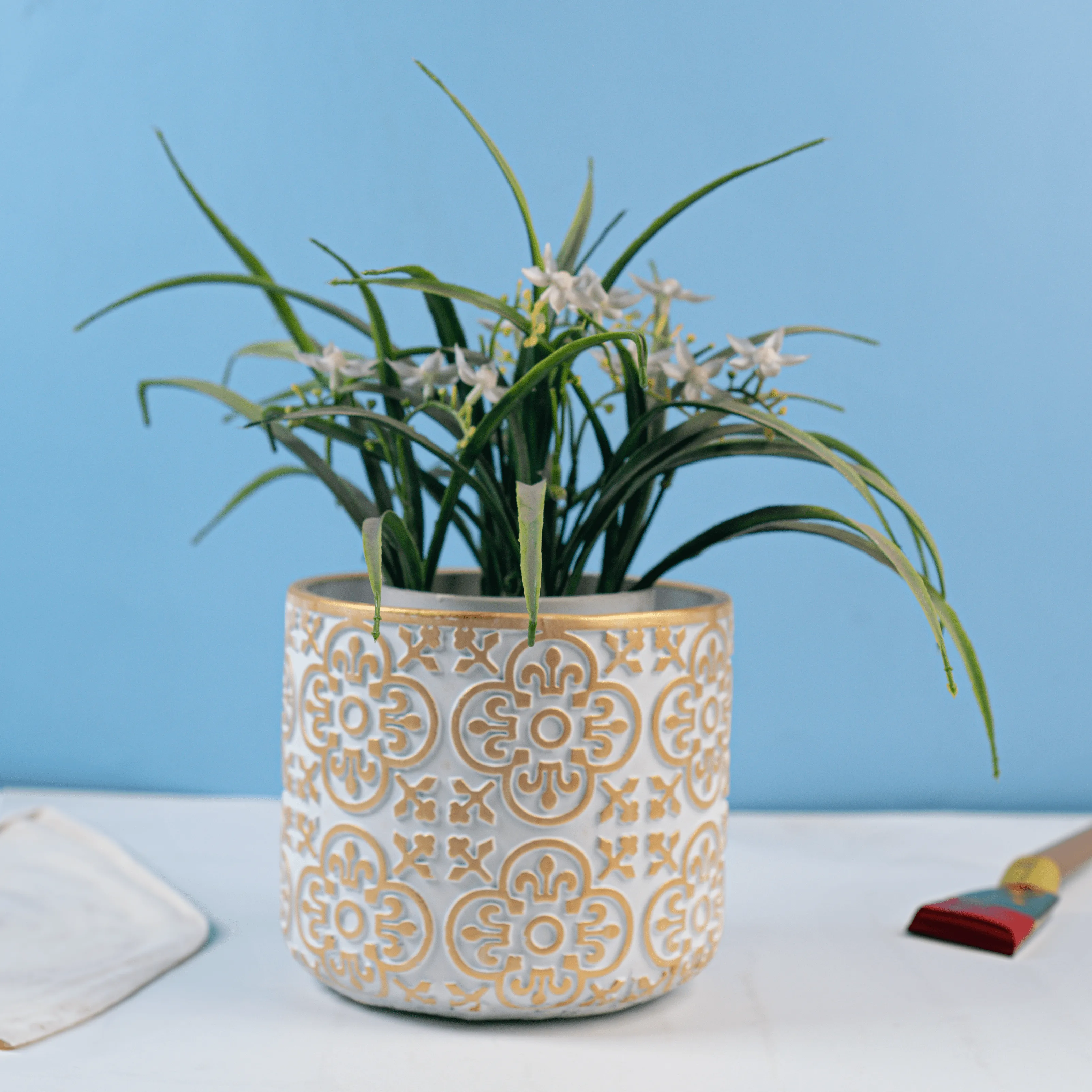 Ornate Decorative Plant Pot