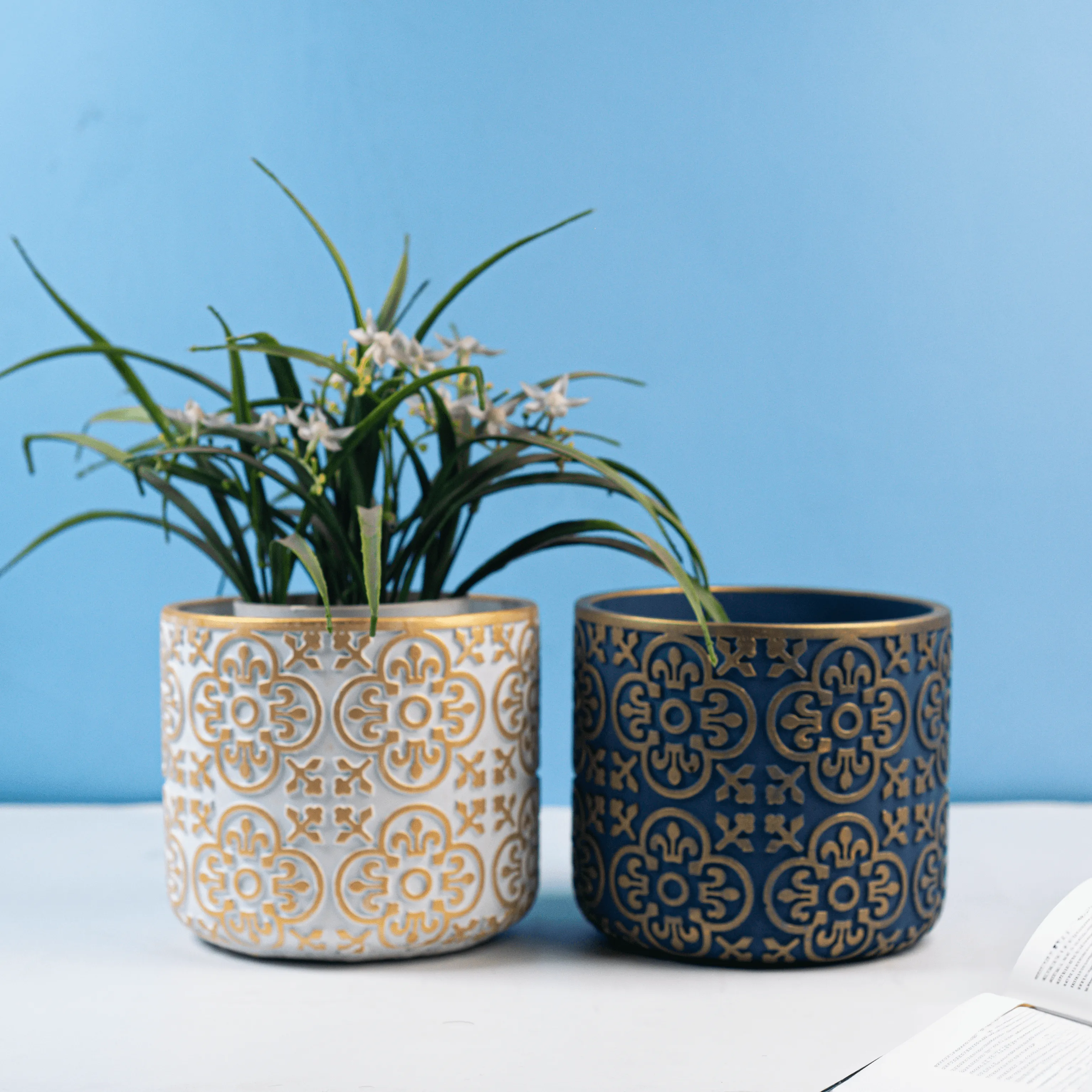 Ornate Decorative Plant Pot