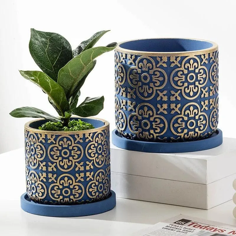 Ornate Decorative Plant Pot