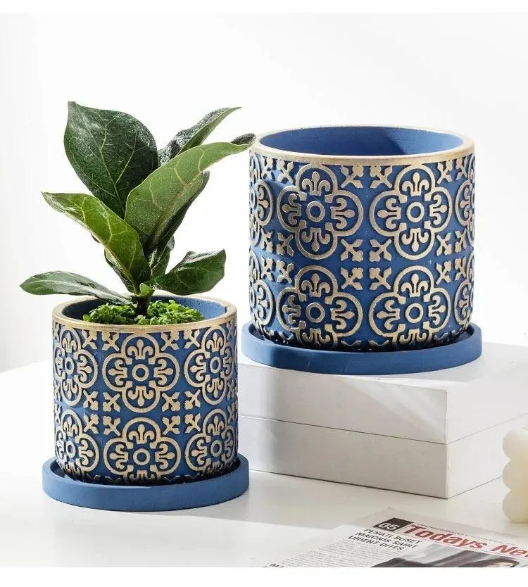 Ornate Decorative Plant Pot