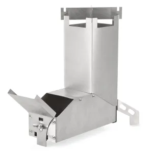 Outdoor stainless steel folding barbecue grill