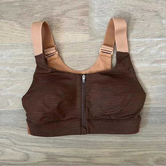 Outdoor Voices Zip Bra TechSweat XS A/B