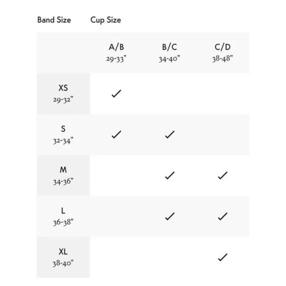 Outdoor Voices Zip Bra TechSweat XS A/B
