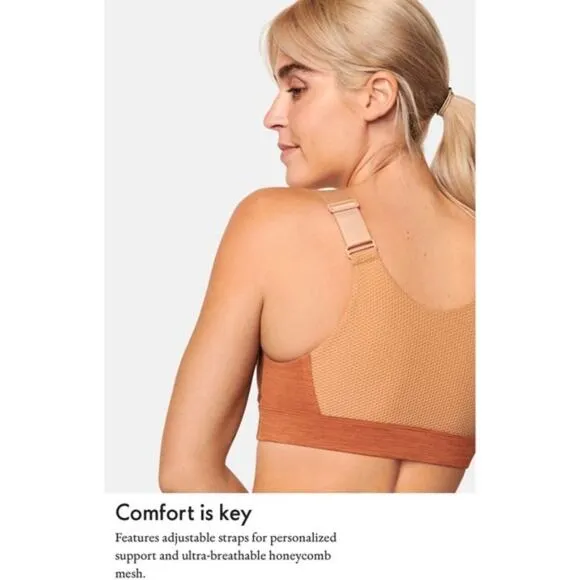Outdoor Voices Zip Bra TechSweat XS A/B