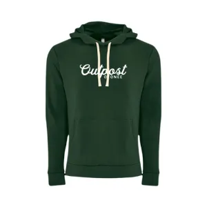 Outpost Oconee Classic Logo Hoodie - Forest Green & White Logo