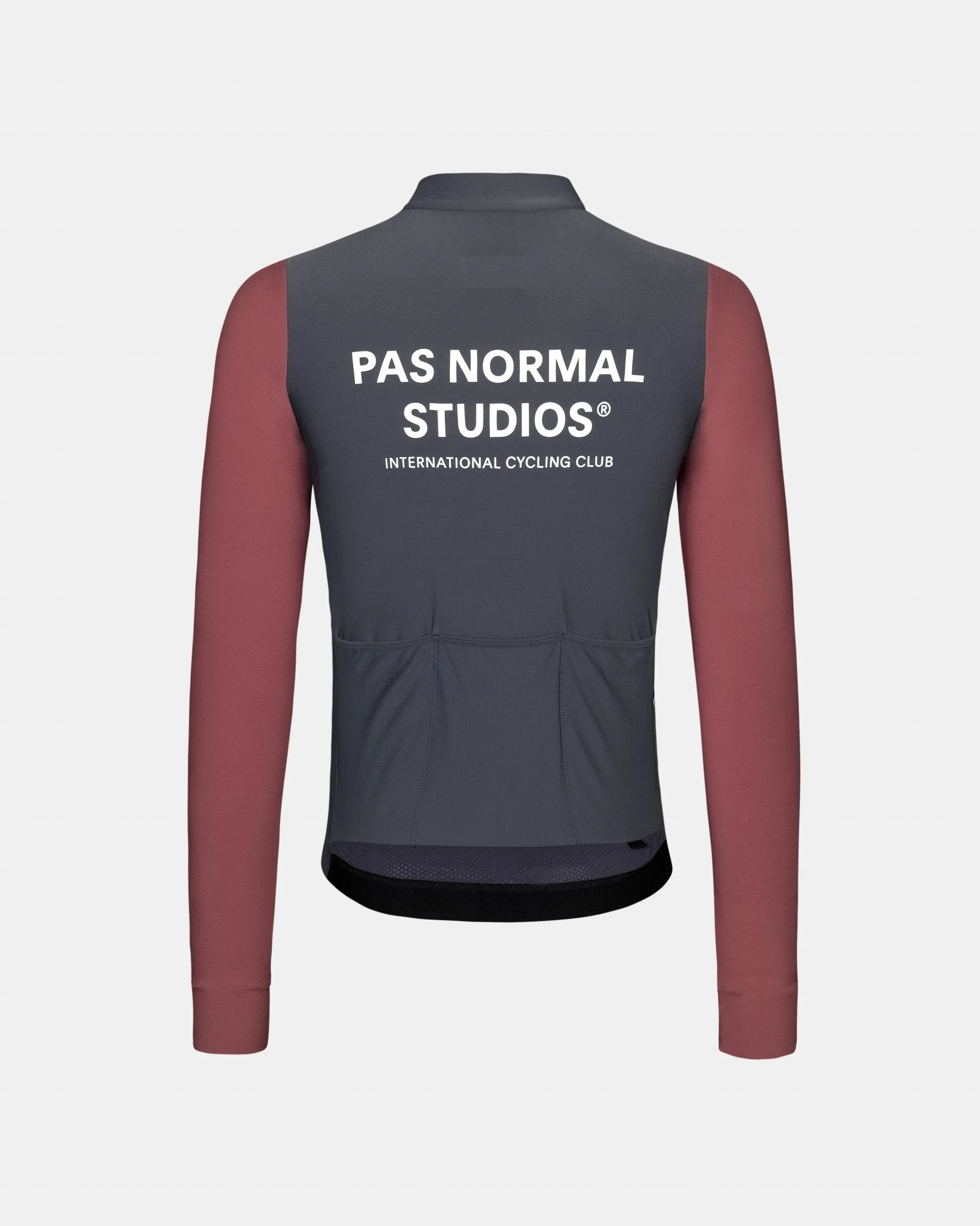 Pas Normal Studios - Long Sleeve Jersey - Dark Navy/Dusty Mauve
