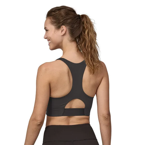 Patagonia - W's Maipo Mid Impact Bra - Black