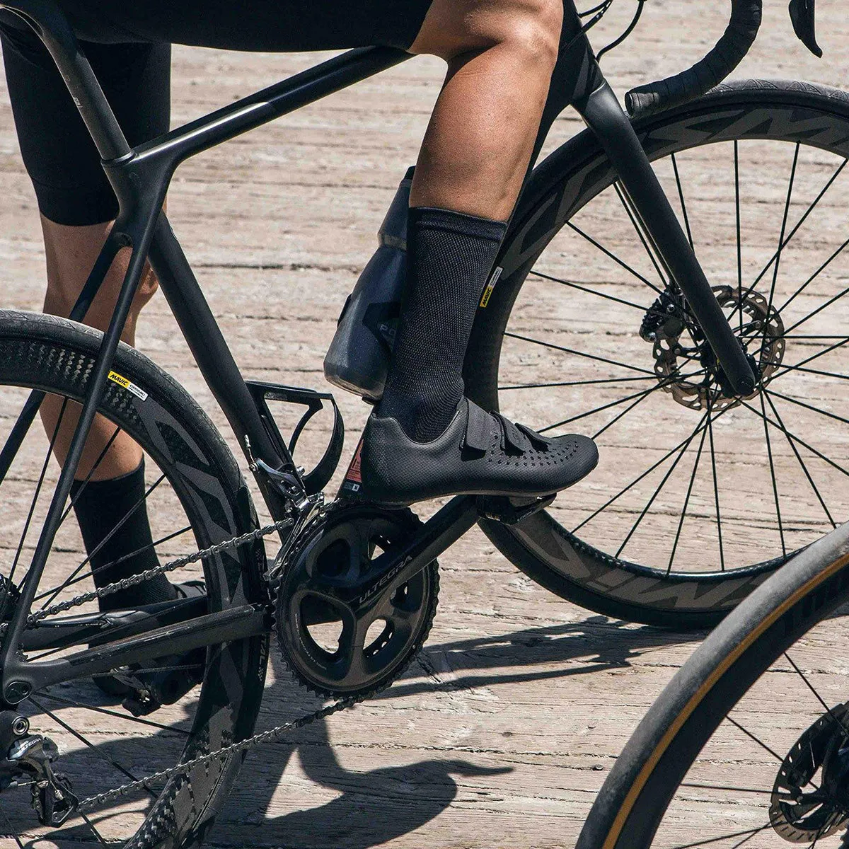 Performance Road Sock - Black