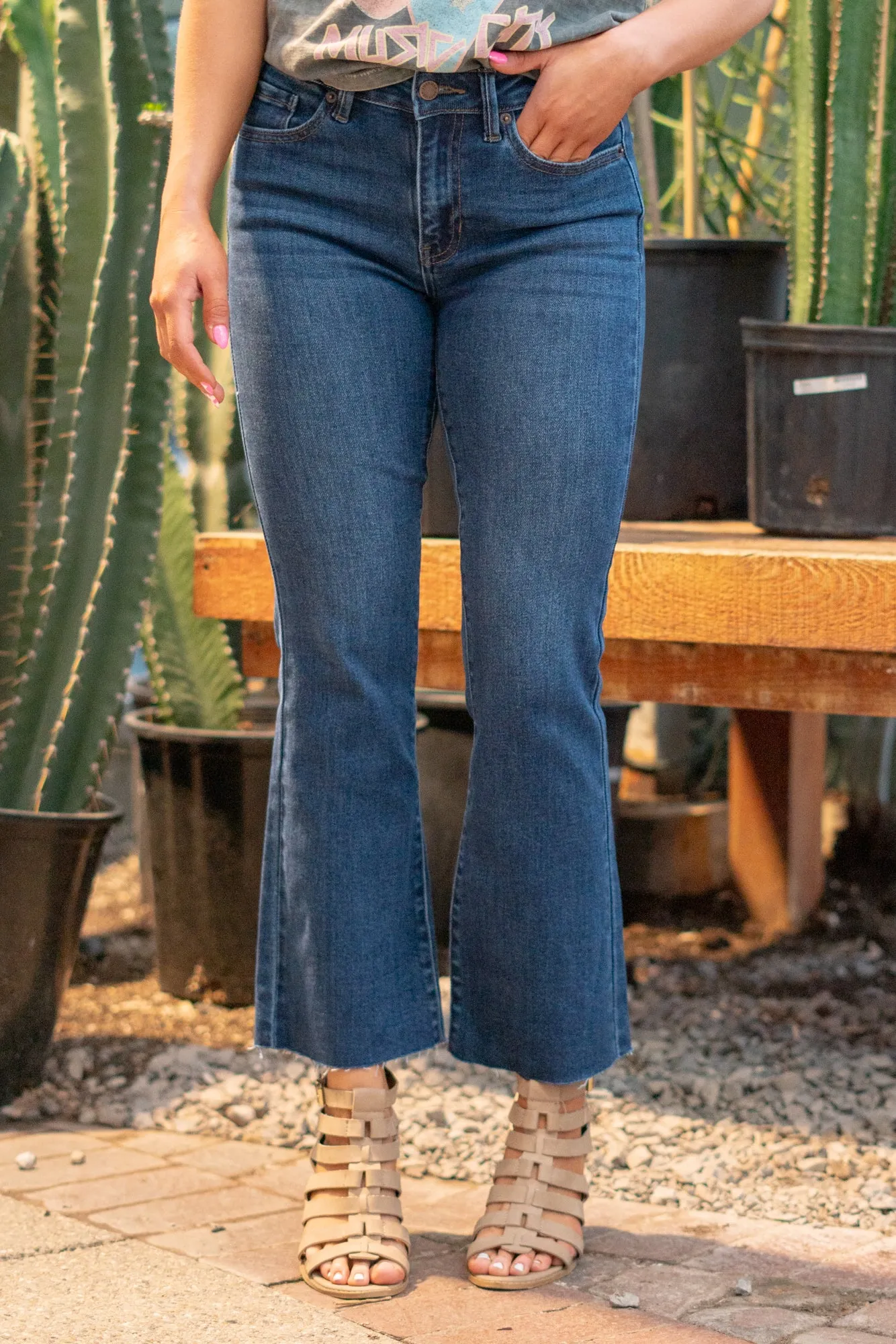 Phoebe Cropped Flare