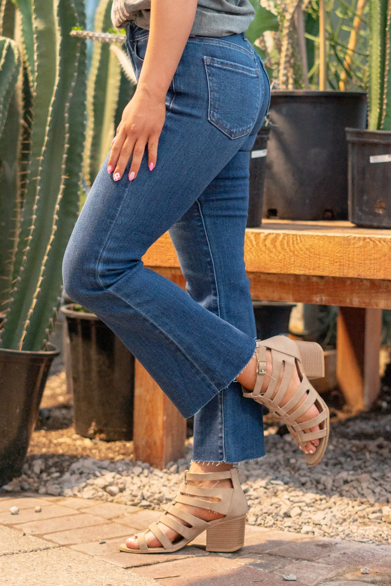 Phoebe Cropped Flare