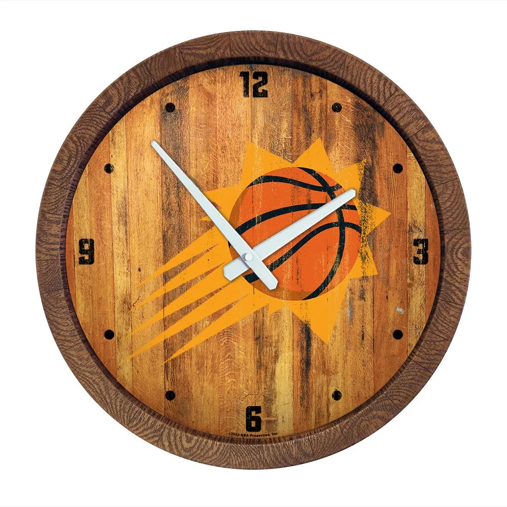 Phoenix Suns: "Faux" Barrel Top Clock