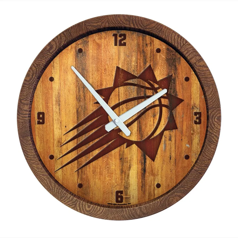 Phoenix Suns: "Faux" Barrel Top Clock