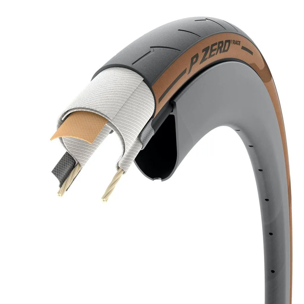 Pirelli P Zero Race Folding Tyre - Classic Tan