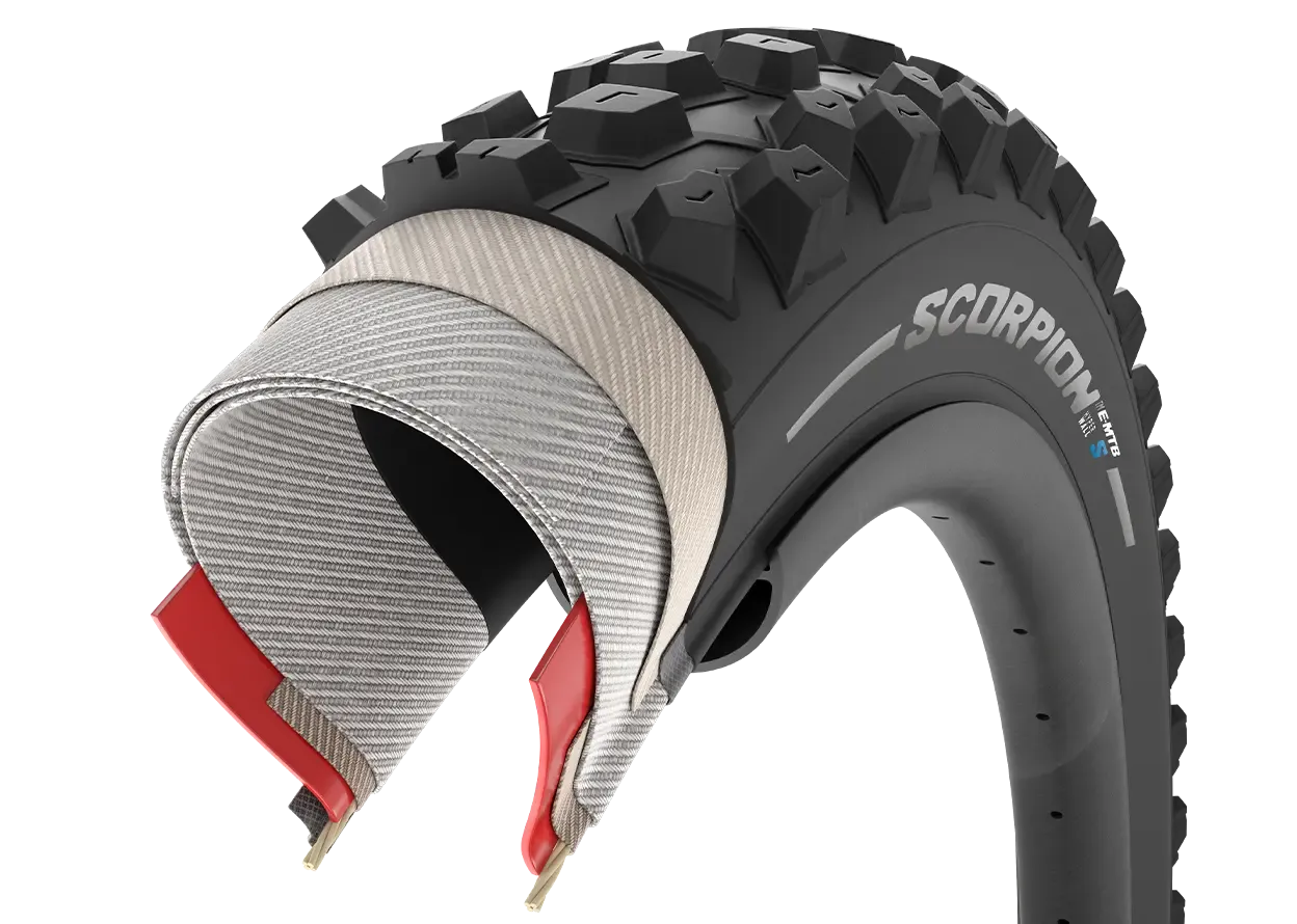 Pirelli Scorpion E-Mtb Hyper Wall S 27.5"x2.6 Fold Black
