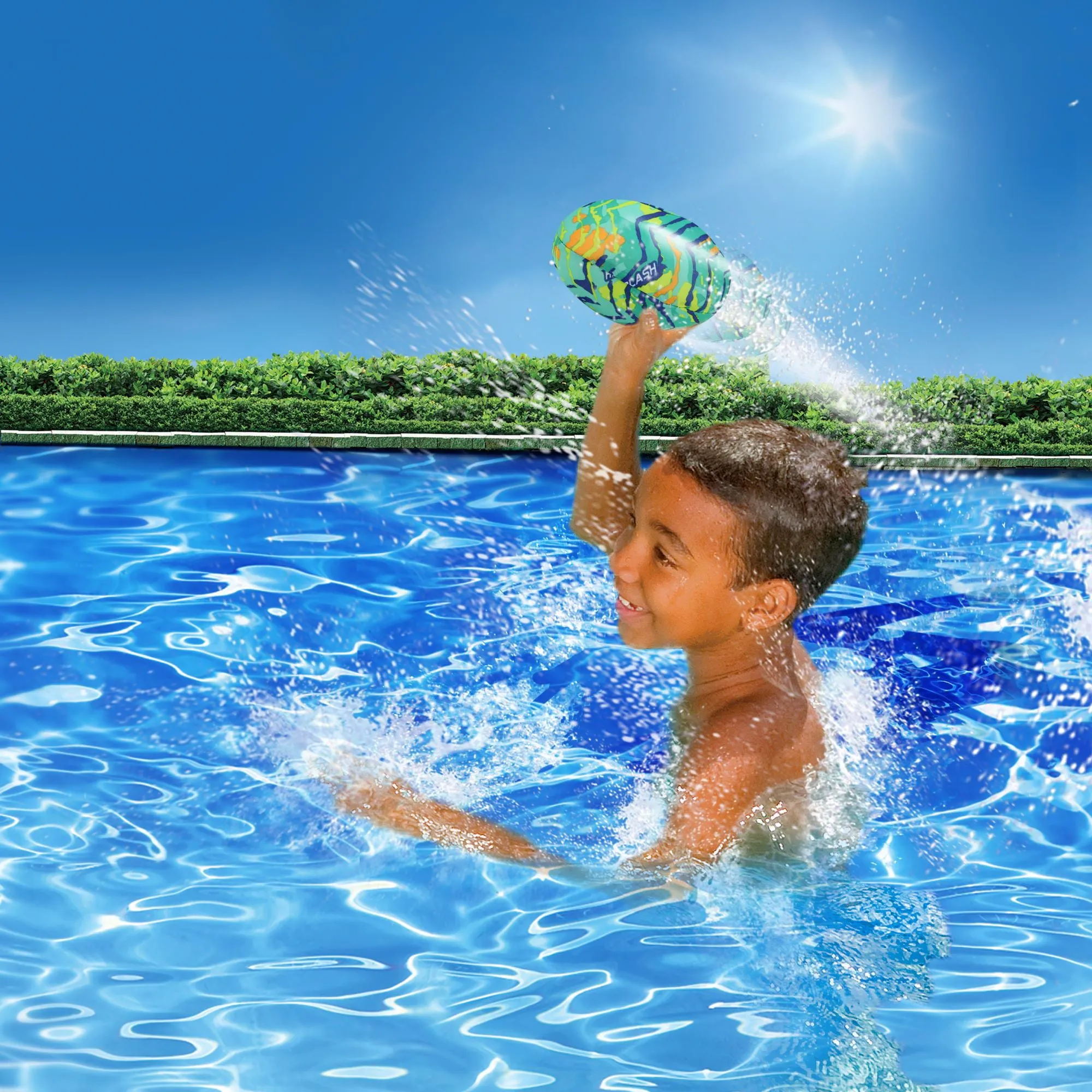 Play Day 11-Piece 4-In-1 Lawn & Pool Sports Games Set, Ages 3 & Up, Unisex