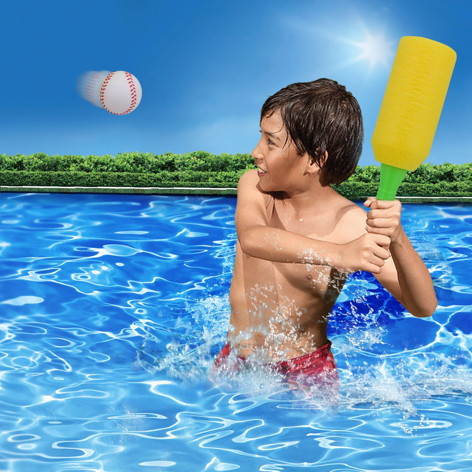 Play Day 11-Piece 4-In-1 Lawn & Pool Sports Games Set, Ages 3 & Up, Unisex
