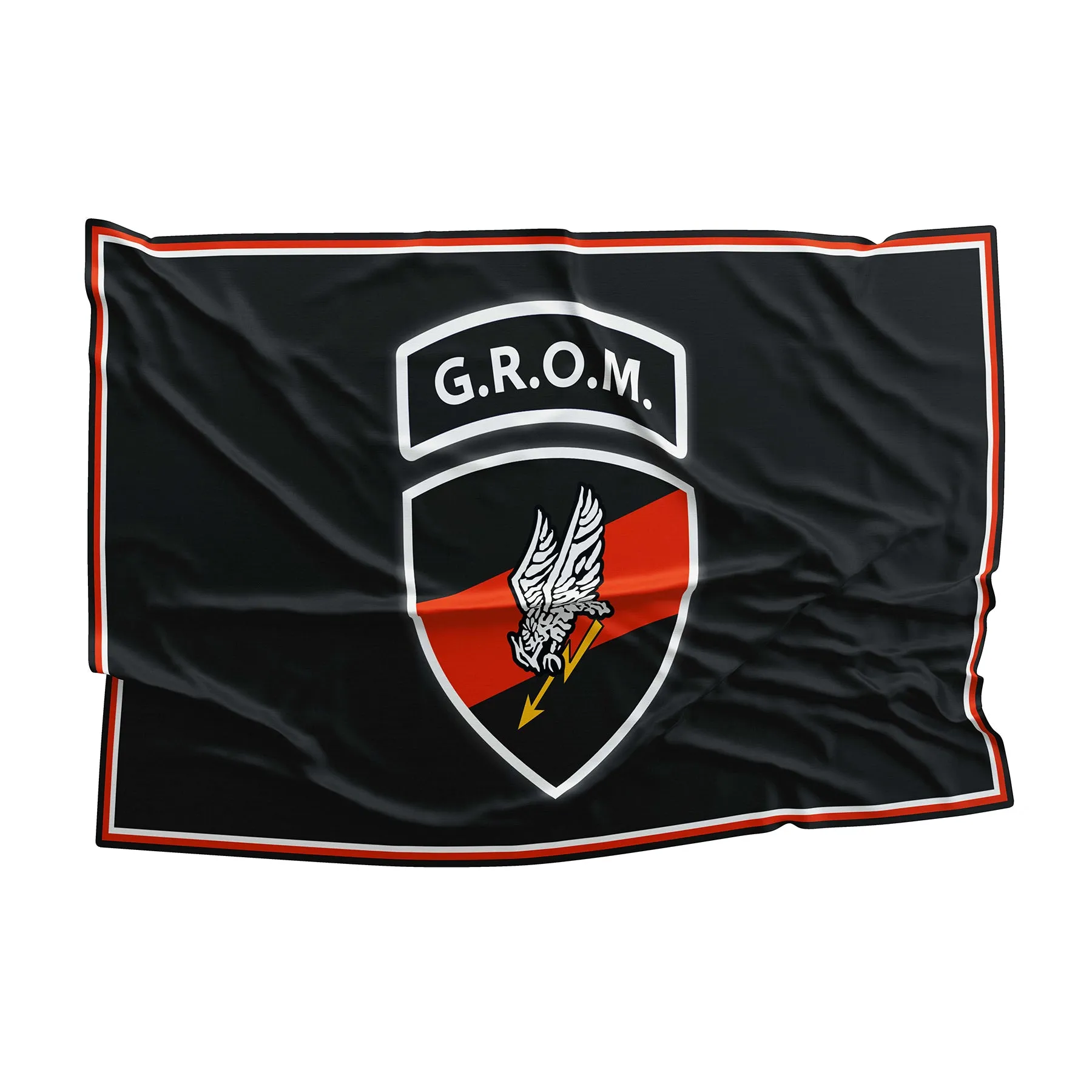 Polish Special Forces Ensign GROM Flag Banner