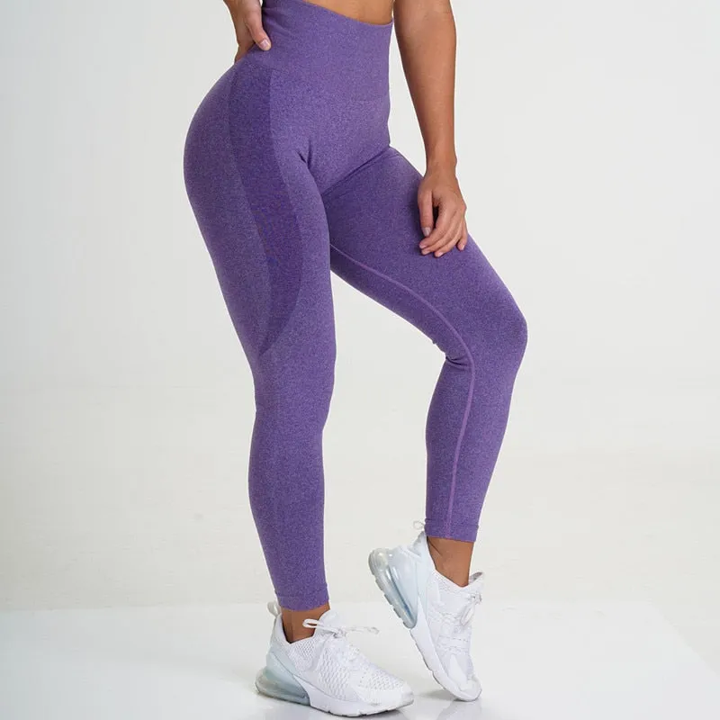 Power Up High Wasted Seamless Leggings