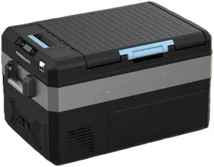 Powerology Smart Solar Recharge Fridge And Freezer Versatile Cooler ForOutdoor Adventure 55L