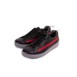 Prada Leather Low Top Sneakers