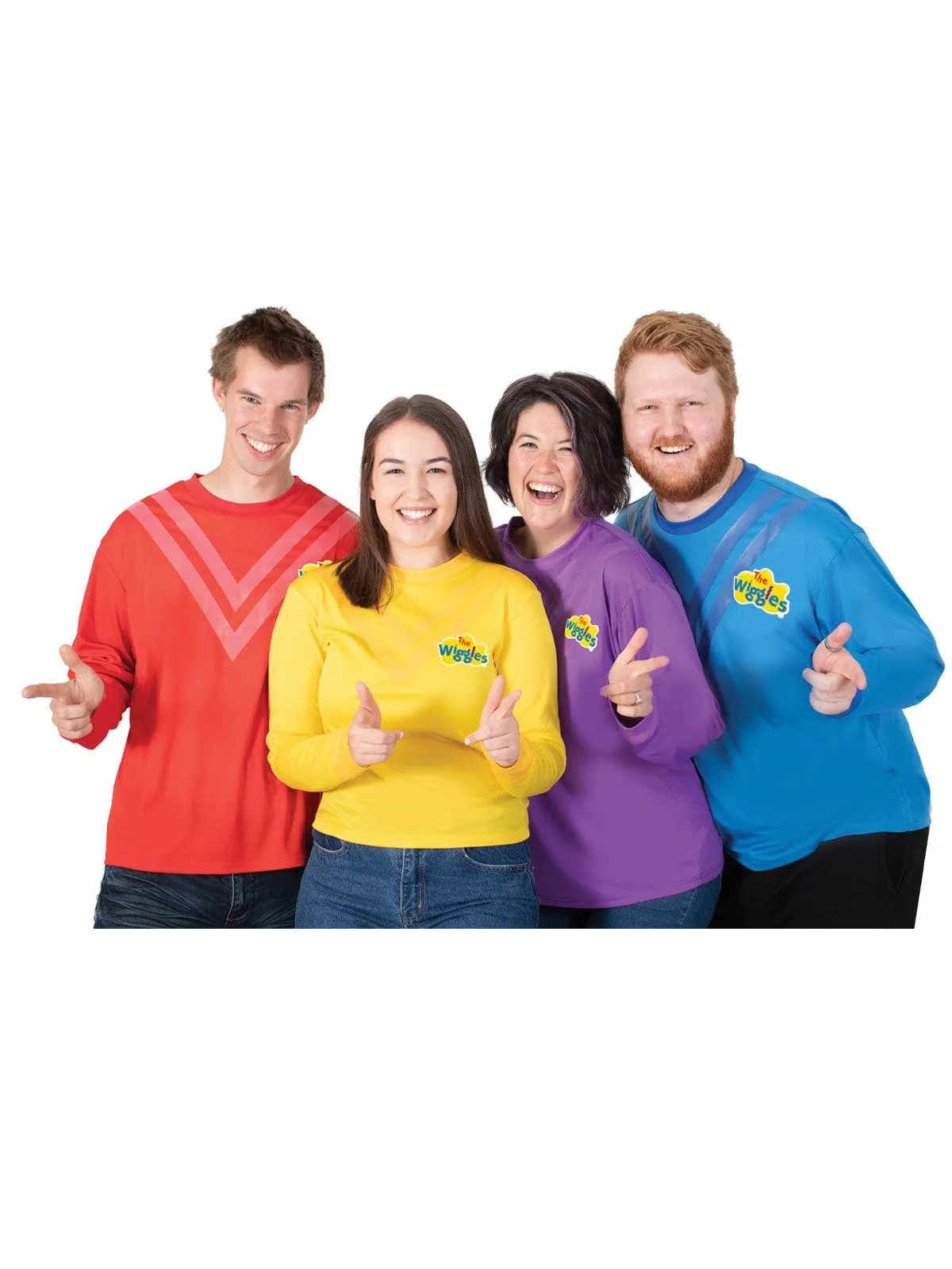 Purple Wiggles Deluxe Costume Top for Adults