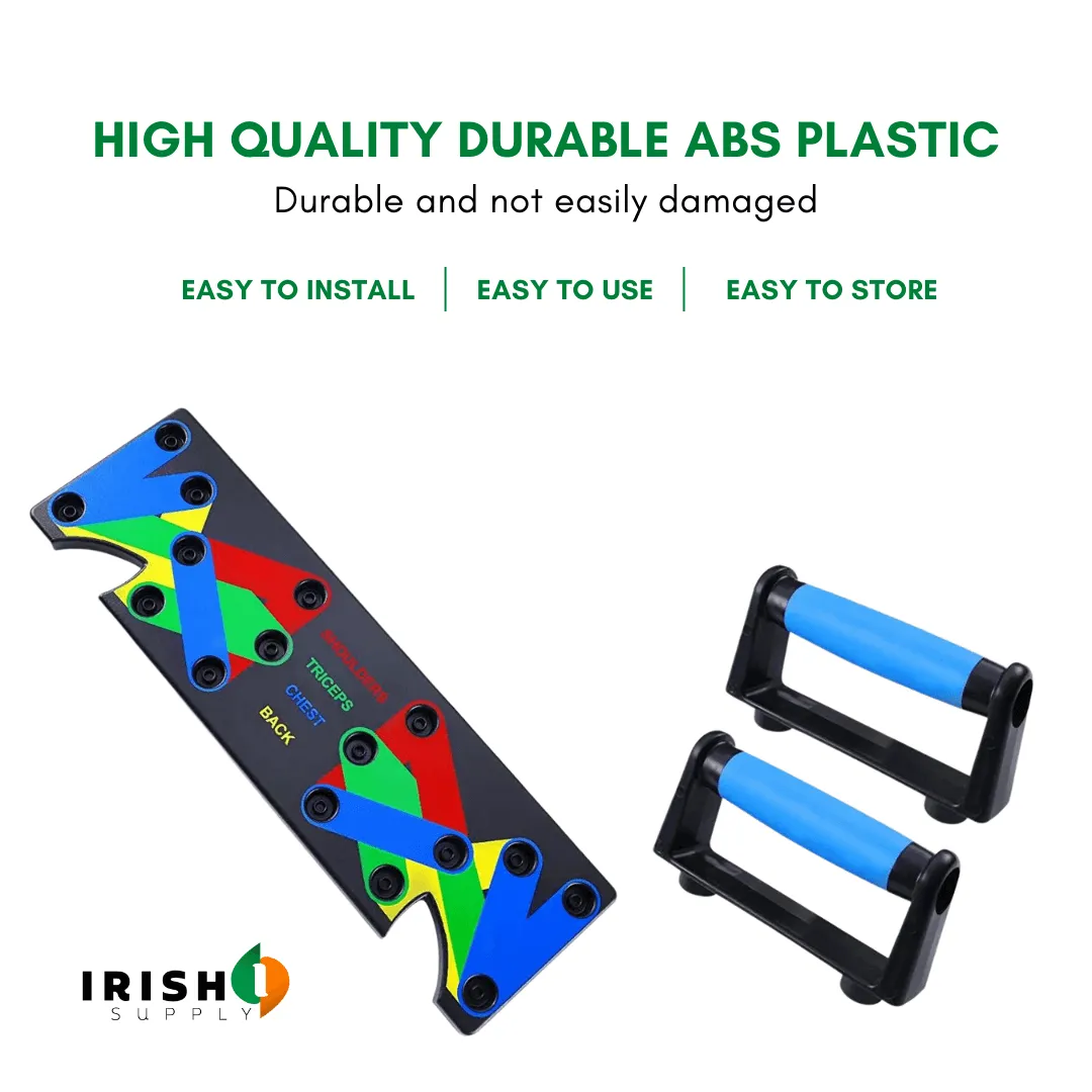 PUSHA 9-in-1 Push-Up Board