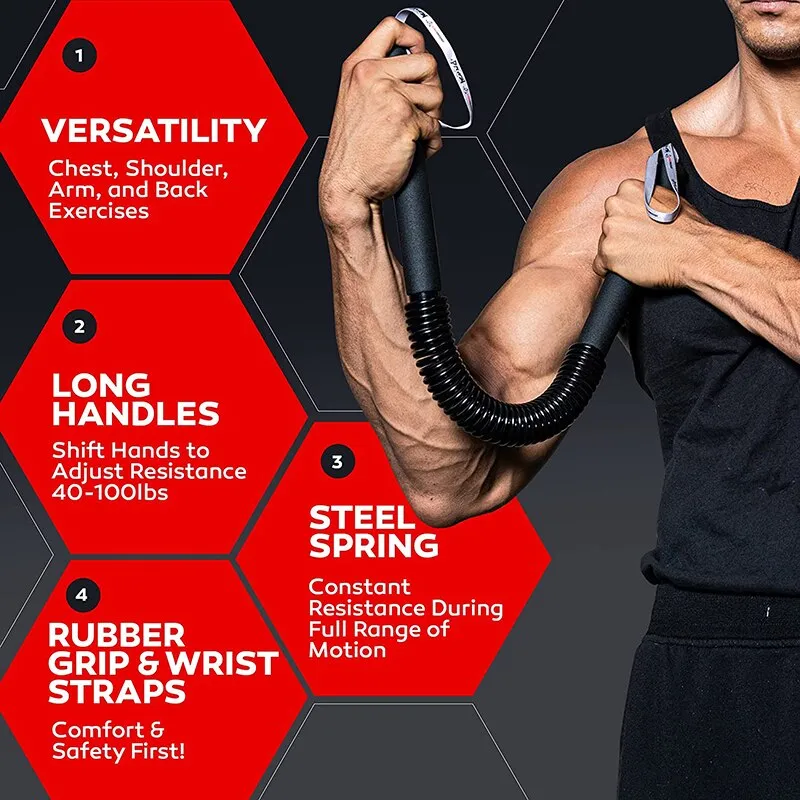 Python Power Arm Training Twister Bar