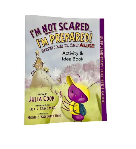 "I'm Not Scared...I'm Prepared!" Activity & Story Book 50 Sets