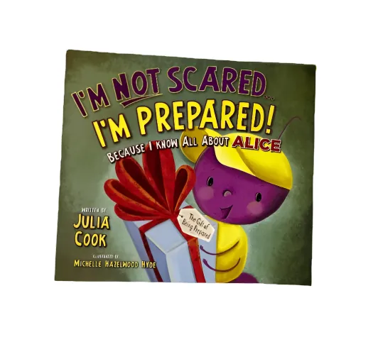 "I'm Not Scared...I'm Prepared!" Activity & Story Book 50 Sets