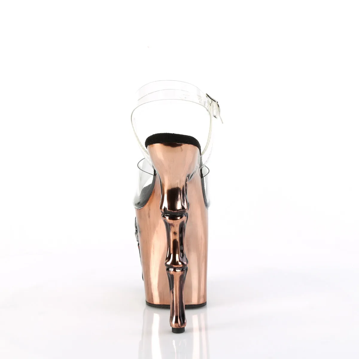 RAPTURE-808-LT  Clear/Satin Brass Chrome
