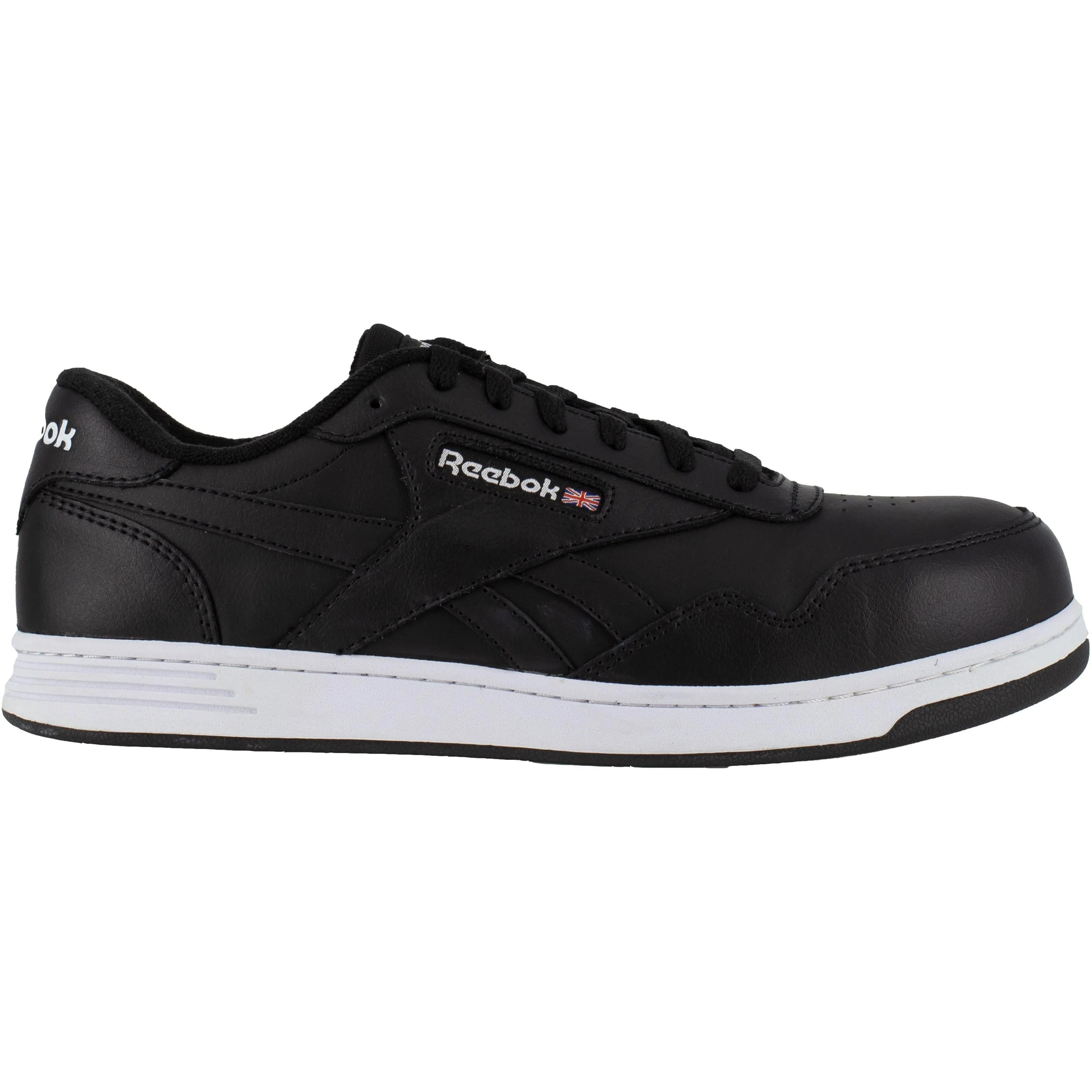 Reebok Men's Club MEMT Comp Toe Classic Sneaker Work Shoe - Black - RB4157