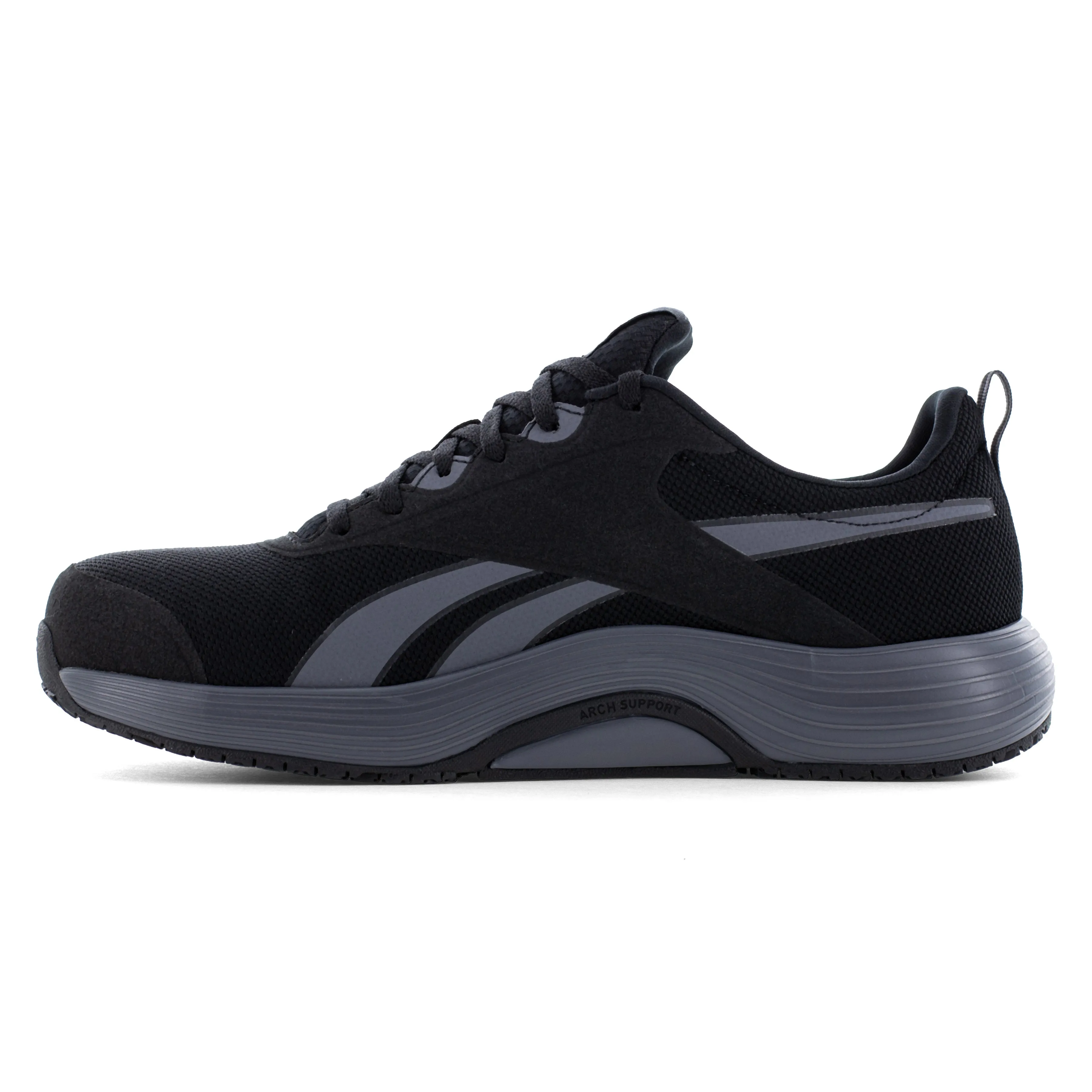 Reebok Women's Lite Plus 4 Comp Toe Athletic Work Shoe - Black - RB512