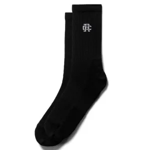 Reigning Champ Performance Crew Sock Black
