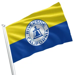 Riverside California State USA United States of America Flag Banner