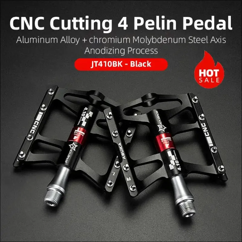 Rockbros mountain bike pedals cycling ultralight aluminium alloy 4 bearings mtb pedals bicicleta