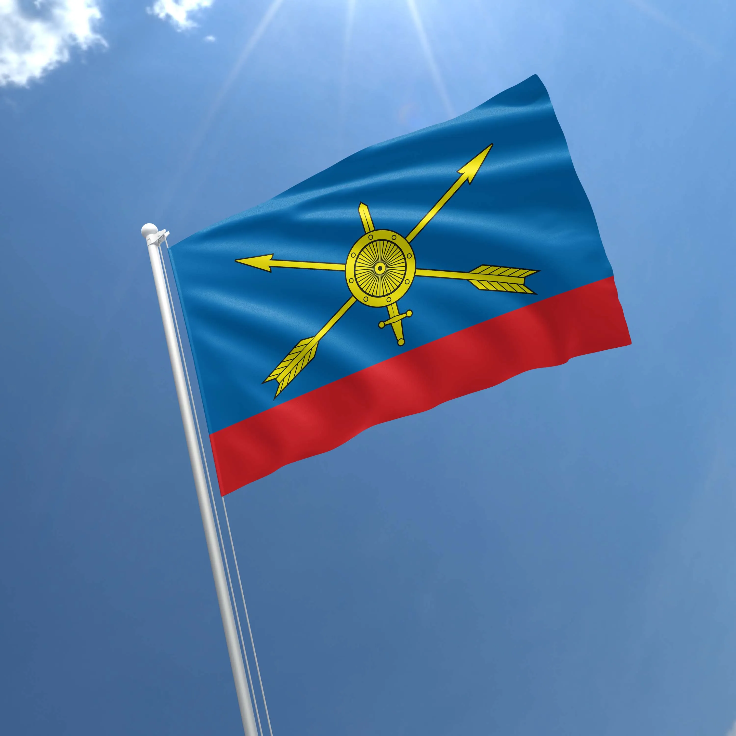 Rocket Troops Russia RVSN Flag Banner