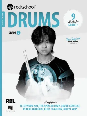 RSL Rockschool Drums From 2024 - Grade 2