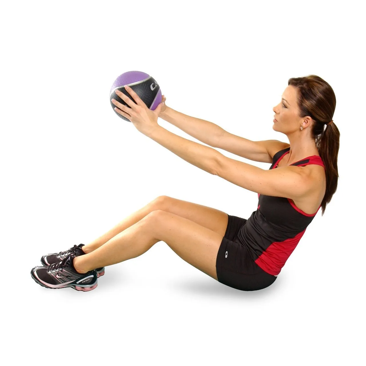 Rubber Medicine Ball - 10 Lb