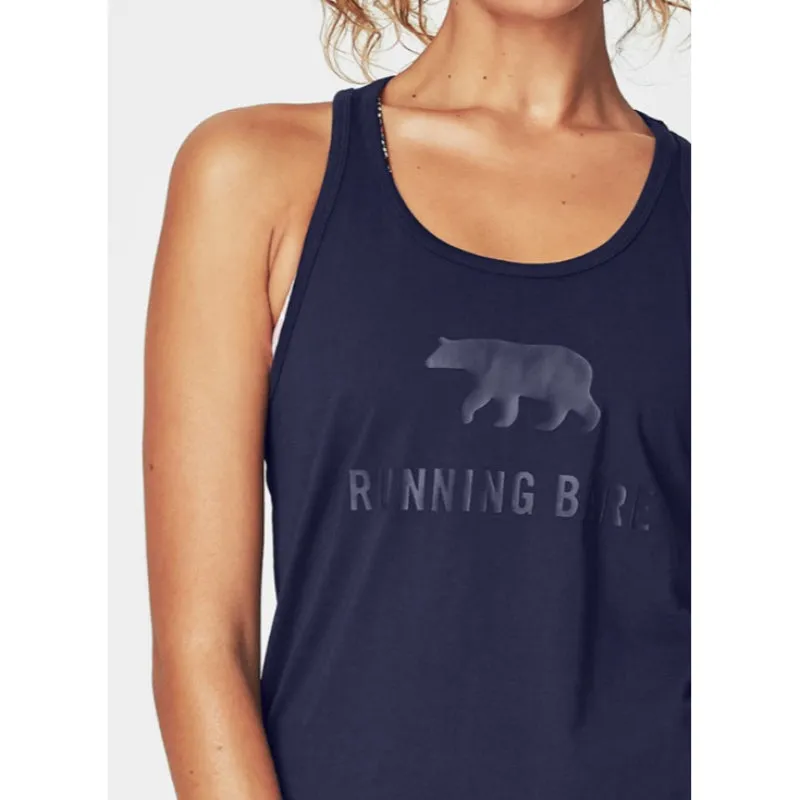 RUNNING BARE WOMENS FOLLOW THE BEAR TANK