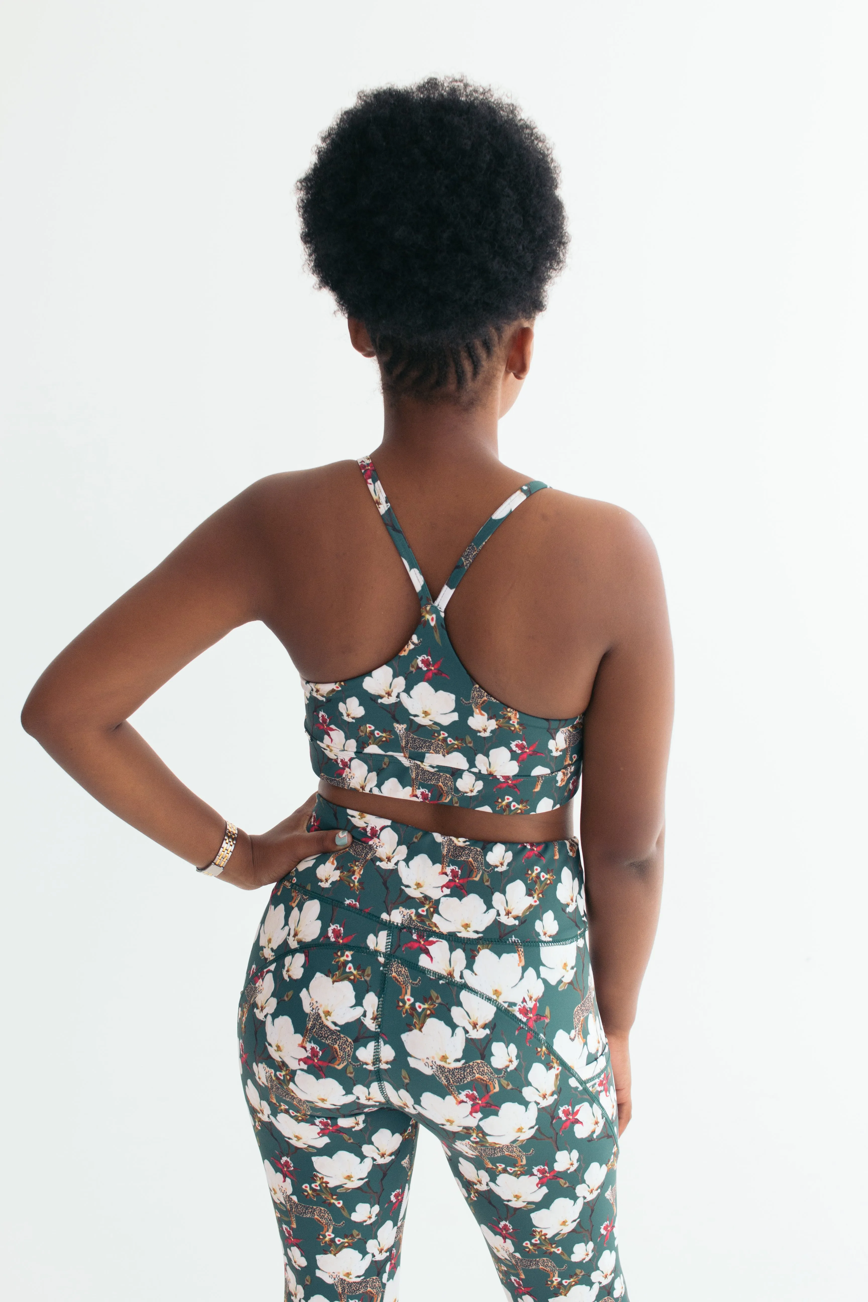 Safari Bliss Racer Back Sports Bra