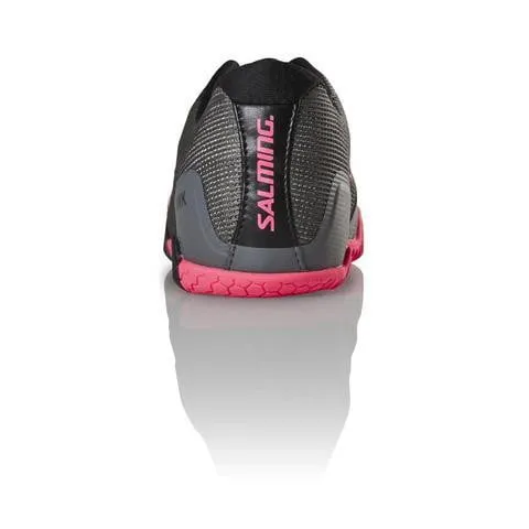 Salming Hawk Women's Indoor Court Shoes (Gunmetal/Pink)